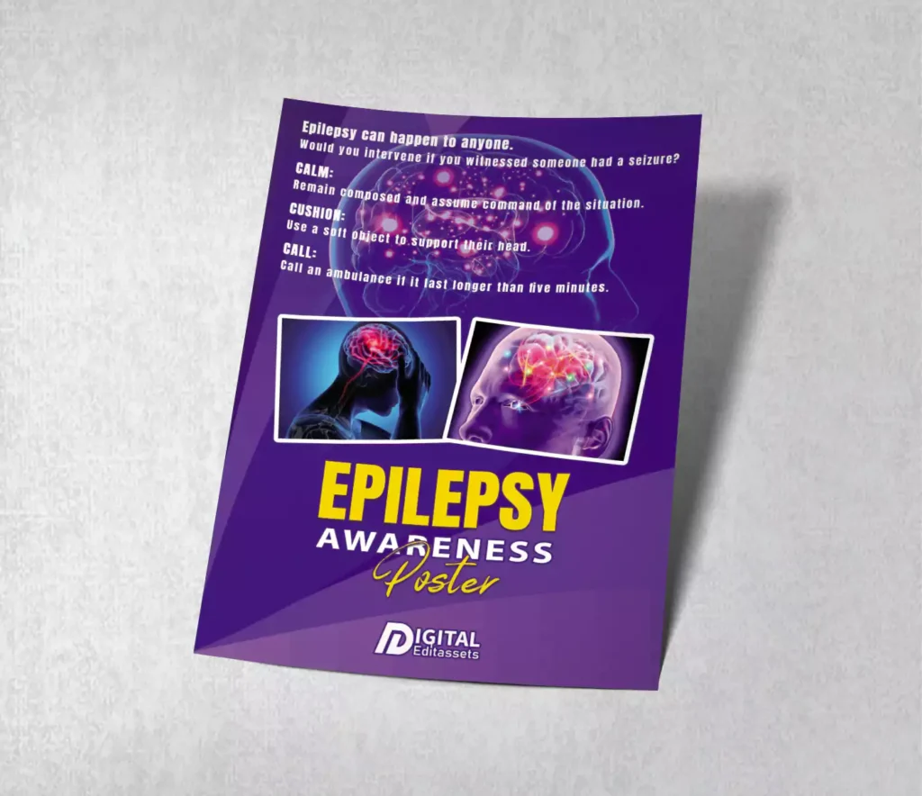 create-stunning-epilepsy-awareness-posters-psd-template