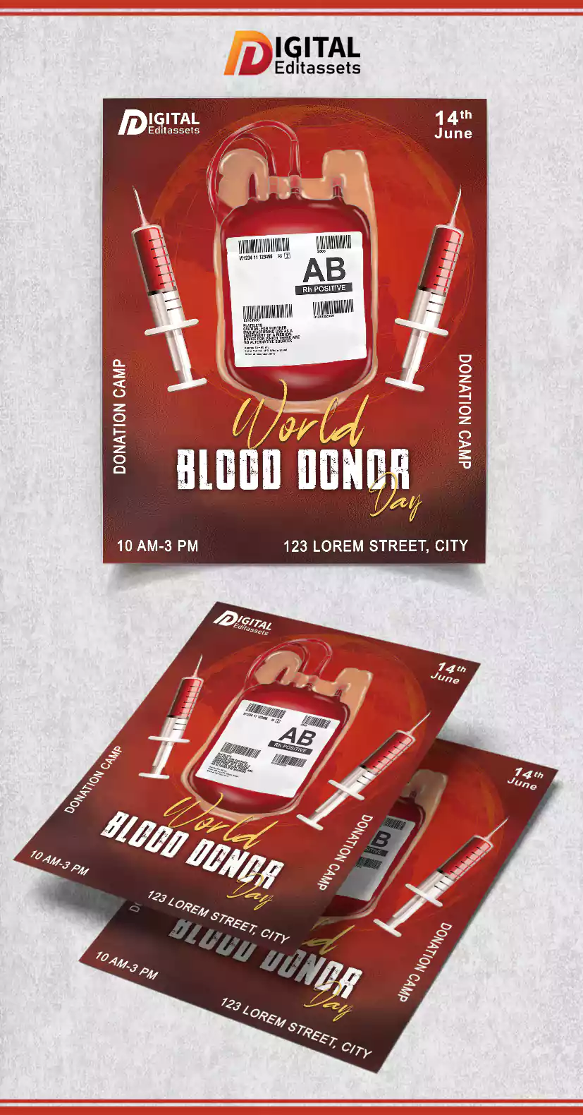 world-blood-donor-day-psd-template