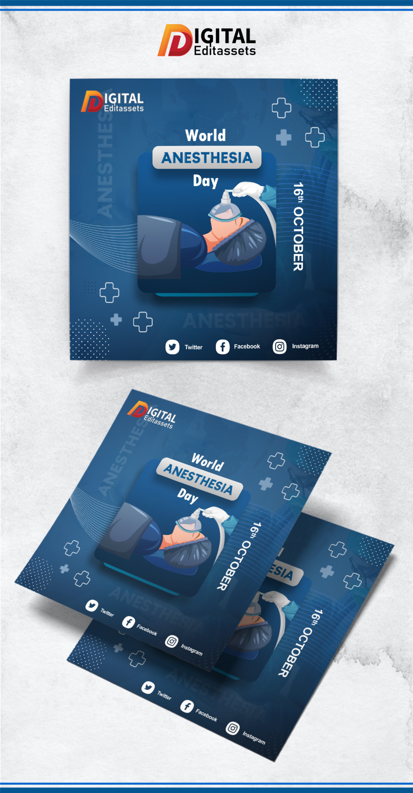 world-anesthesia-day-template-psd