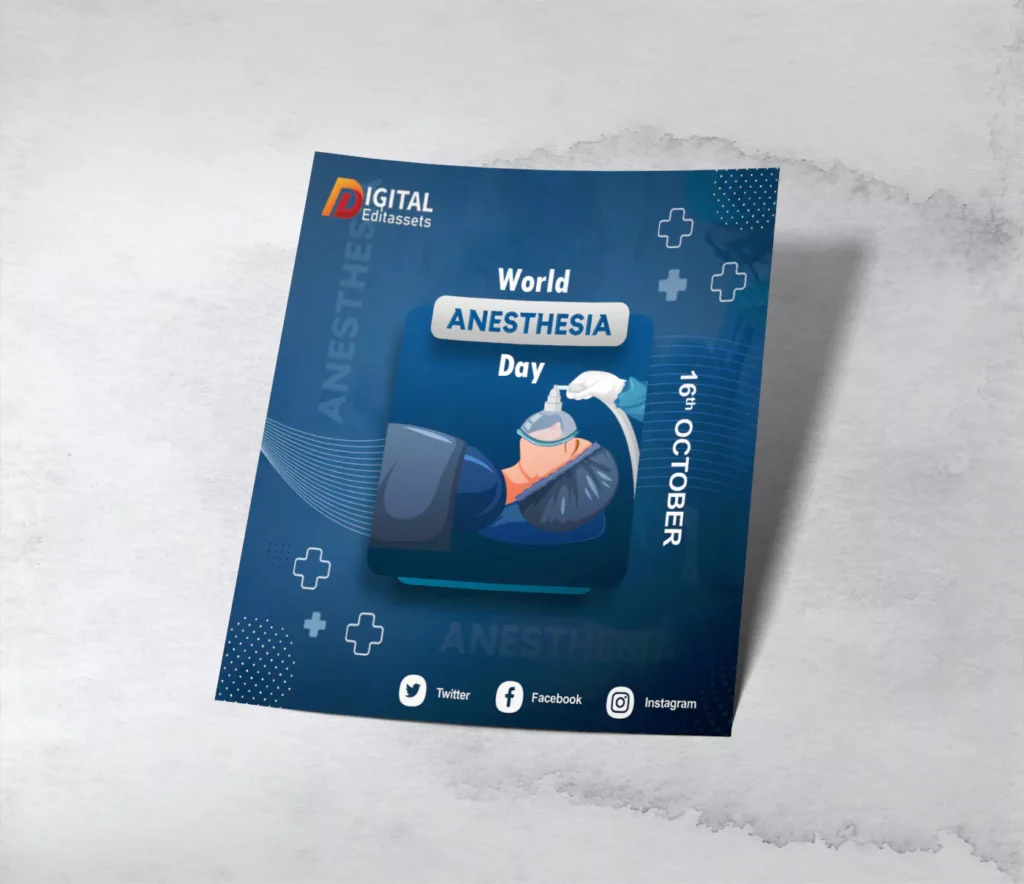 world-anesthesia-day-template-psd