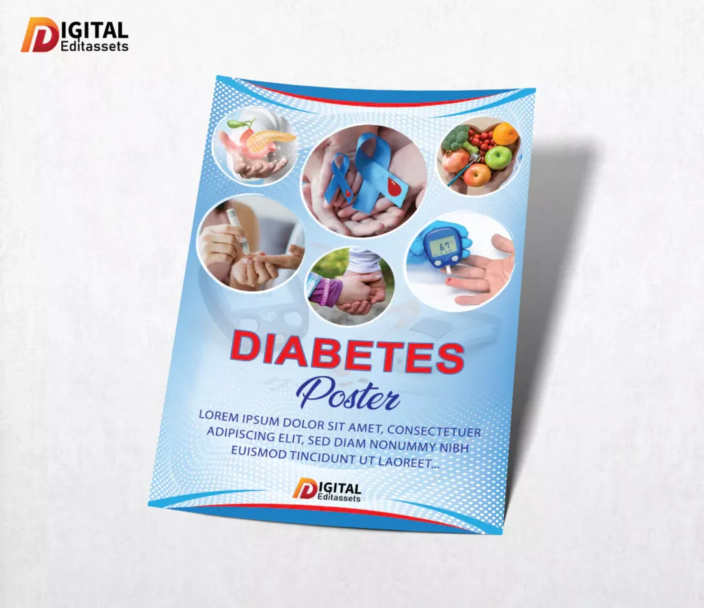 diabetes-poster-template-free-vector-design-for-awareness