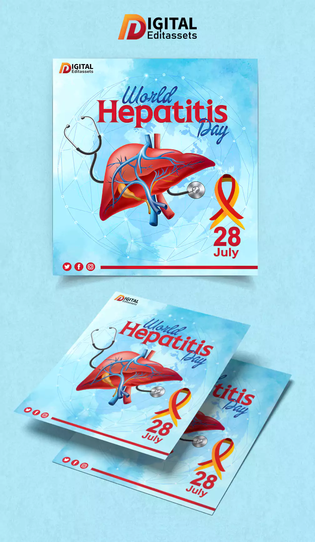world-hepatitis-day-vector-template-free-design-excellence