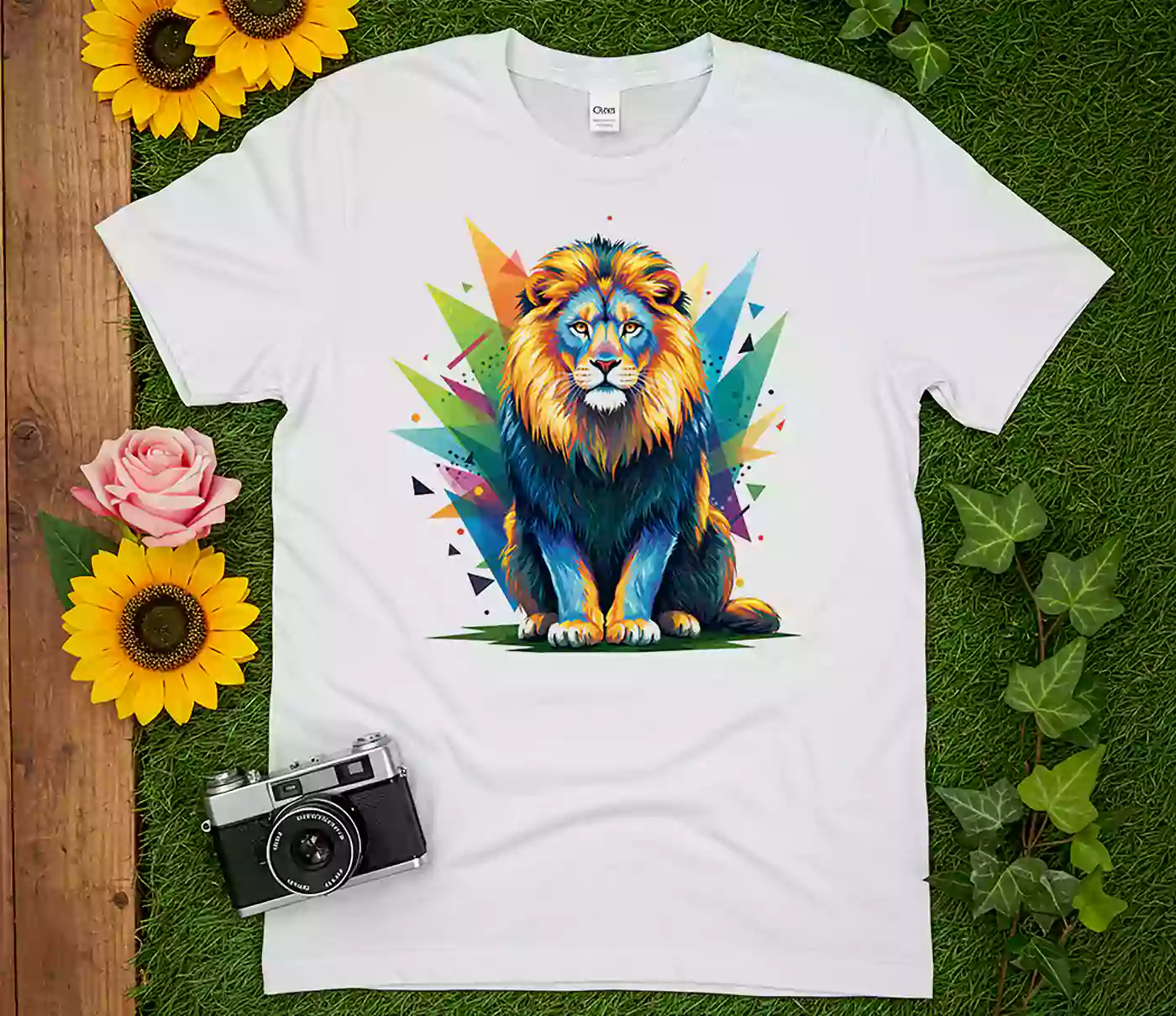 white-t-shirt-mockup-free-with-nature-inspired-design