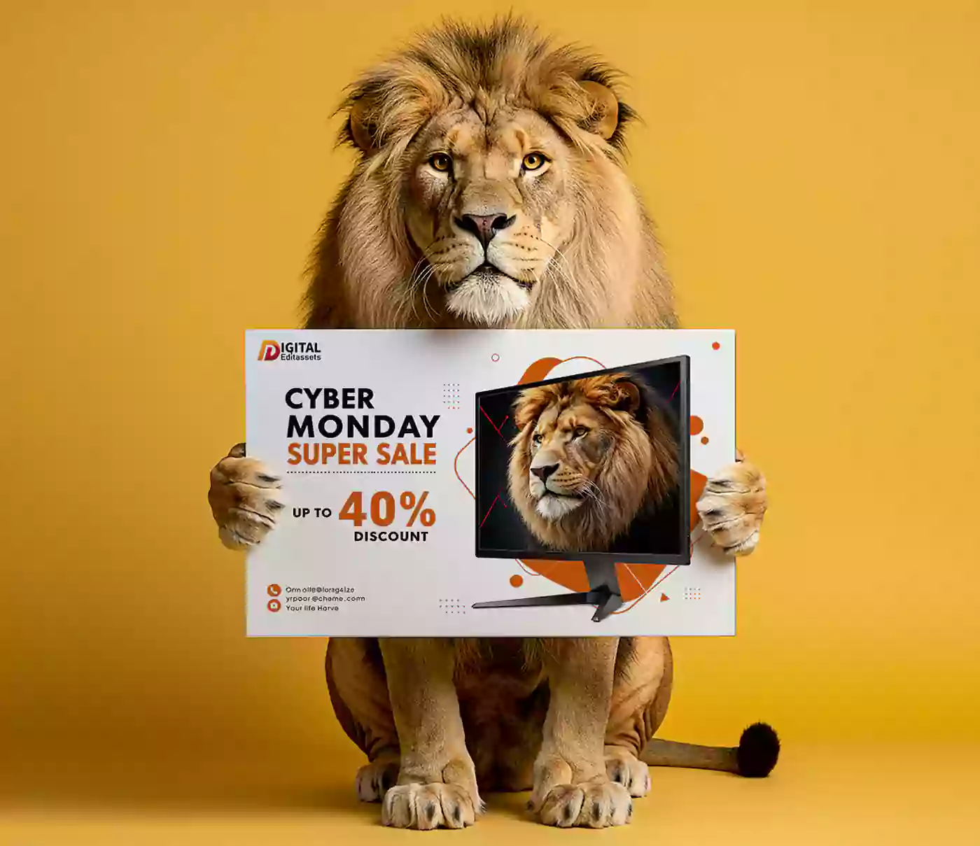 lion-holding-poster-mockup-psd-free-for-designers